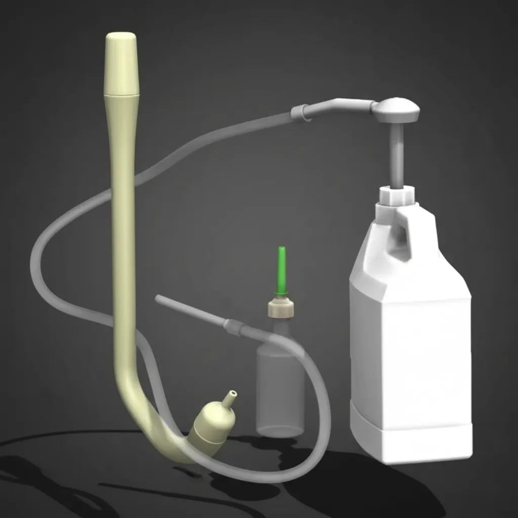 EZ Enema Nippled Deluxe Kit